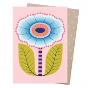 Greeting Card | Blue Bloom
